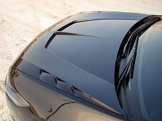 Капот пластиковый var №3 "Agressive Air " Honda Accord 8(VIII) / Acura TSX (CU/CW) (2008-2013)