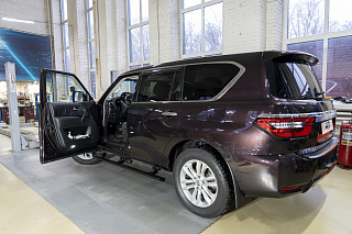 Электрические Пороги ATS для Nissan Patrol  VI (2010-2024)  Под заказ