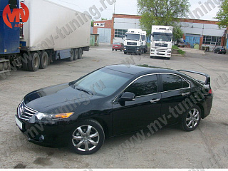 Спойлер высокий var №1 Mugen Style Honda Accord 8 (VIII) / Acura TSX (CU) (2008-2013)