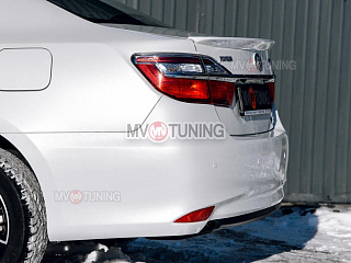 Спойлер лип Toyota Camry V 50 / 55 (2012 - 2017) + УСТАНОВОЧНЫЙ КОМПЛЕКТ
