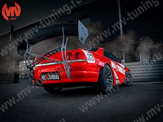 Комплект расширения кузова в стиле Rocket Bunny для Nissan Skyline R33