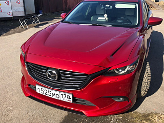 Комплект обвеса для рестайлинга Mazda 6 / Atenza GJ (2015 - 2018) FL Комплект обвеса SkyActiv для Mazda 6 / Atenza GJ (2012 - 2018) Клыки пер + зад, пороги, спойлер вставка в передние клыки.