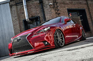 Реснички на фары Lexus IS 3(III) (2013-2016) + УСТАНОВОЧНЫЙ КОМПЛЕКТ