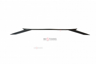 Ресничка между задних фонарей для Skoda Kodiaq (2016-2024) Черный глянец