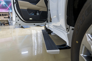 Электрические Пороги ATS для Toyota Land Cruiser LC300 (white)